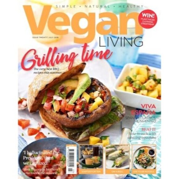 Vegan Living UK magazine July 2018 Back Issue 20 - Picture 1 of 8